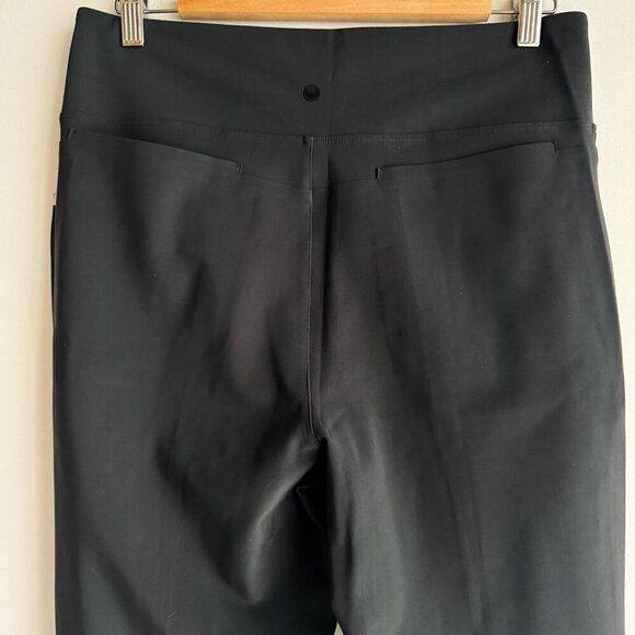 Epoque Evolution Flare Petite Side Slit Pants Black 12 - Picture 6 of 7